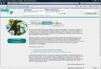 Screenshot του παλιού site