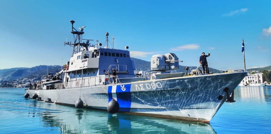Περιπολικό Ανοικτής Θαλάσσης ΛΣ-080 τύπου Saar 4.5 OPV