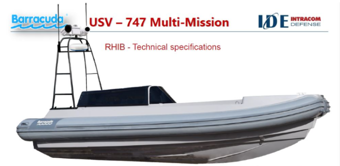 BARRACUDA 747 Multi Mission USV